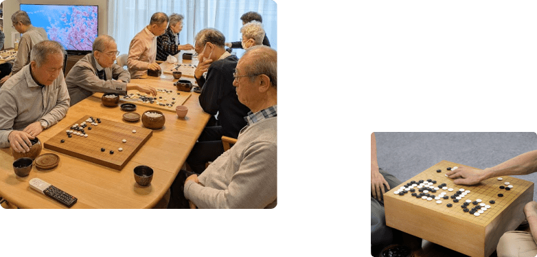 あなたらしい素敵な囲碁ライフを。